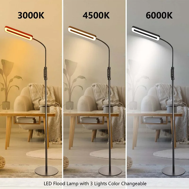 Smart Floor Lamp with Voice Control and Bluetooth ConnectivityGraylee 73" LED Arched/Arc Floor Lamp