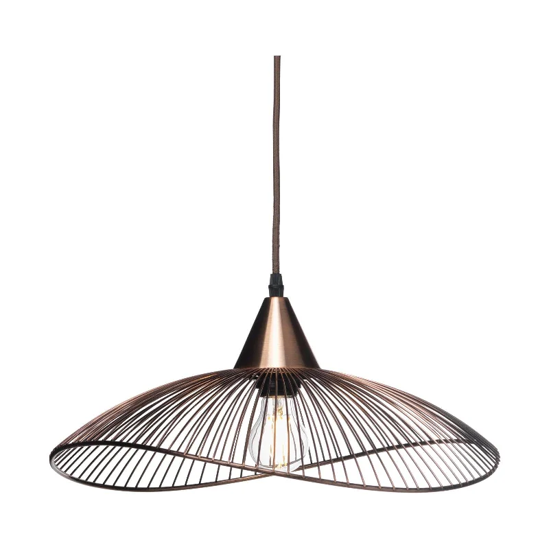 Smart Floor Lamp with Voice Control and Bluetooth ConnectivityOaks Lighting Helios Copper Single Ceiling Pendant - 42cm Smart Floor Lamp with Voice Control and Bluetooth ConnectivityOaks Lighting Helios Copper Single Ceiling Pendant - 42cm