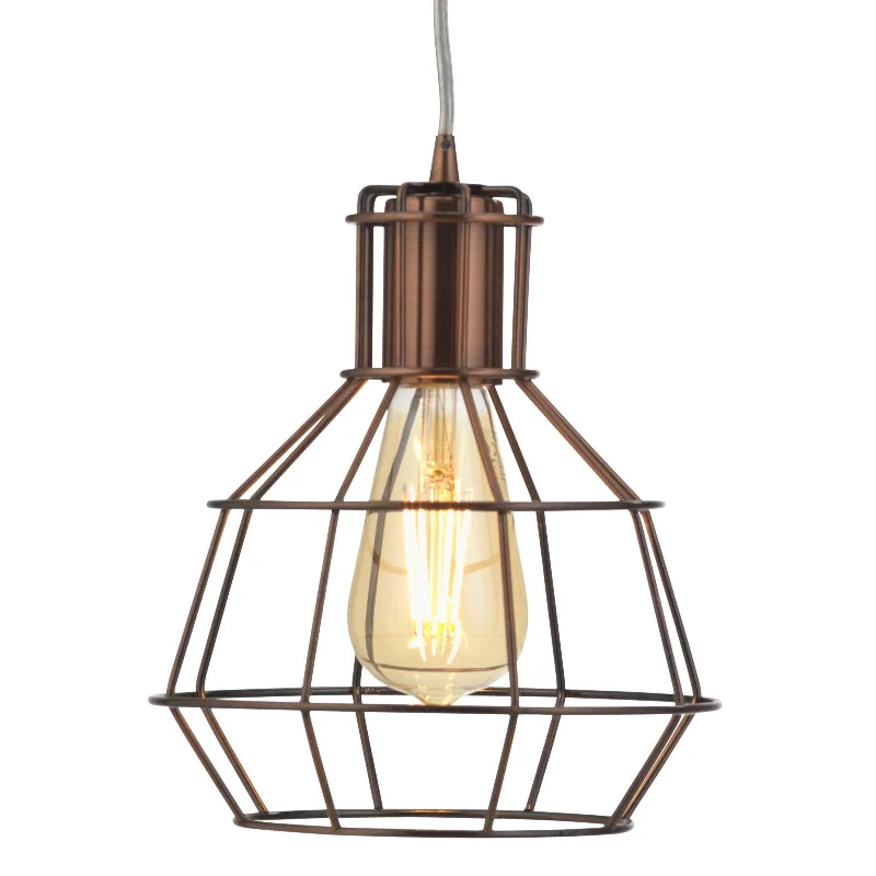 Fabric Floor Lamp with a Linen Shade for a Relaxed AestheticKersen Copper Caged Shade Single Ceiling Pendant Fabric Floor Lamp with a Linen Shade for a Relaxed AestheticKersen Copper Caged Shade Single Ceiling Pendant