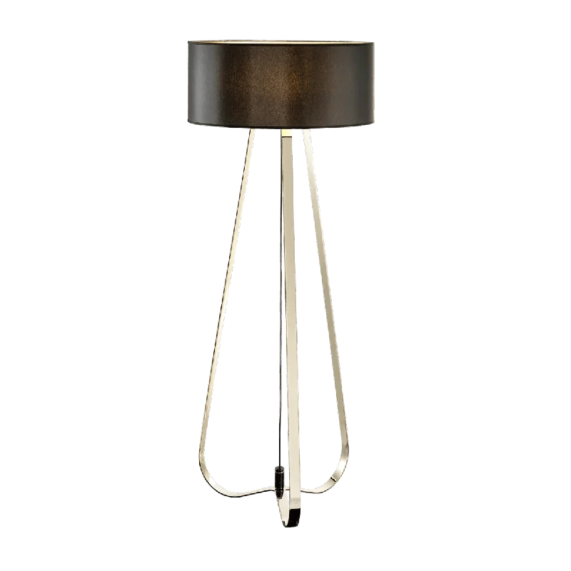 Metal Floor Lamp with a Matte Black Finish for a Sleek LookLily Floor Lamp