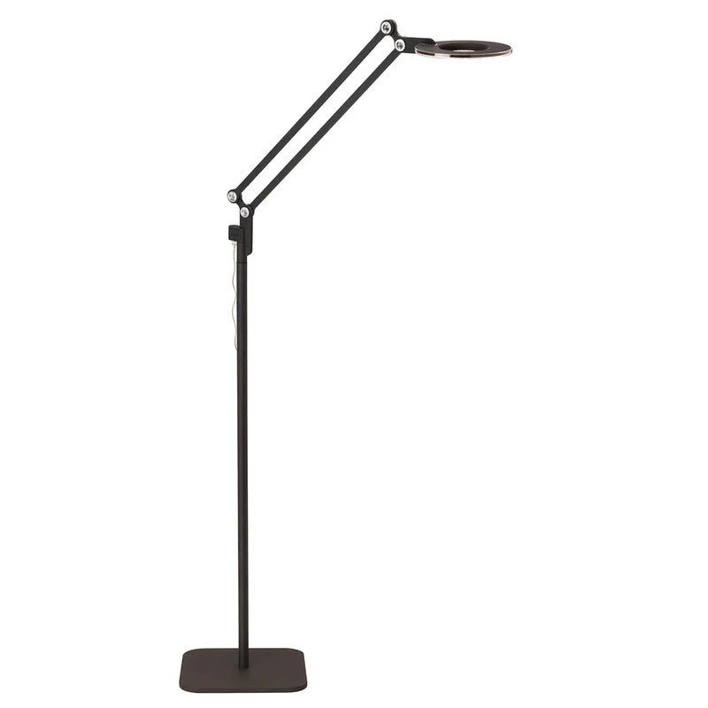 Fabric Floor Lamp with a Linen Shade for a Relaxed AestheticLink Small Floor Lamp