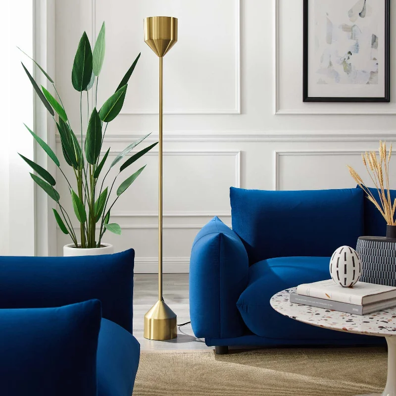 Marble Base Floor Lamp for a Touch of LuxuryModway Kara Standing Floor Lamp - EEI-5306 Marble Base Floor Lamp for a Touch of LuxuryModway Kara Standing Floor Lamp - EEI-5306