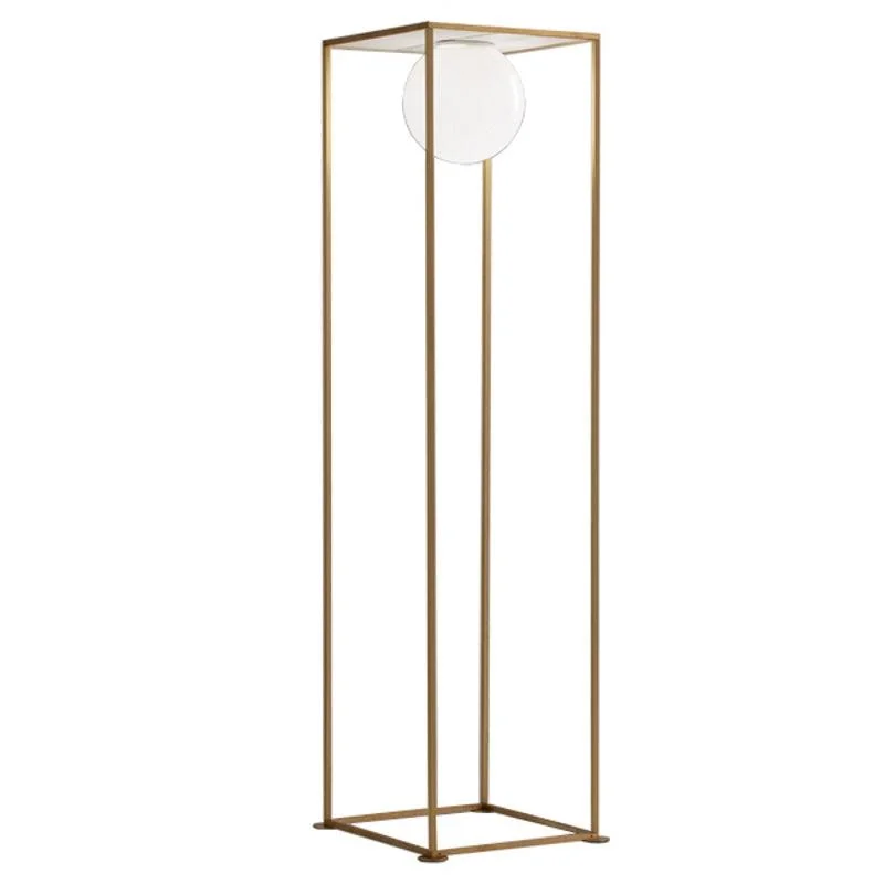 Glass Floor Lamp with Frosted Shades for Soft Diffused LightMultiplo Floor Lamp