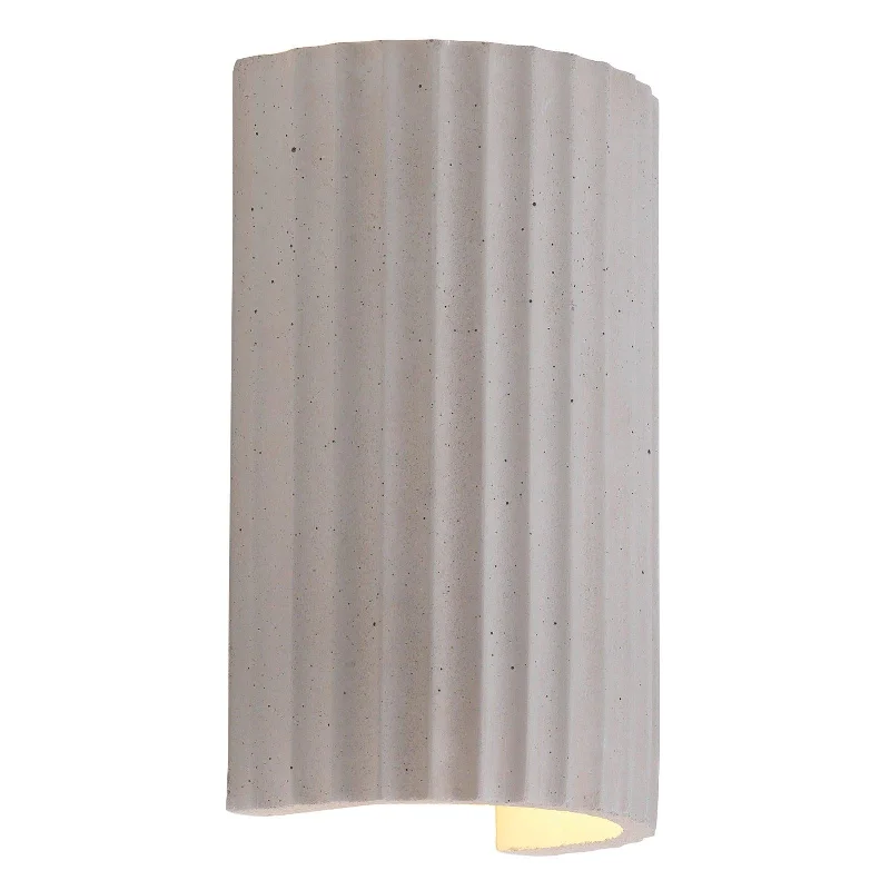 Marble Base Floor Lamp for a Touch of LuxuryNilak Concrete Single Up & Down Ridged Wall Light Marble Base Floor Lamp for a Touch of LuxuryNilak Concrete Single Up & Down Ridged Wall Light