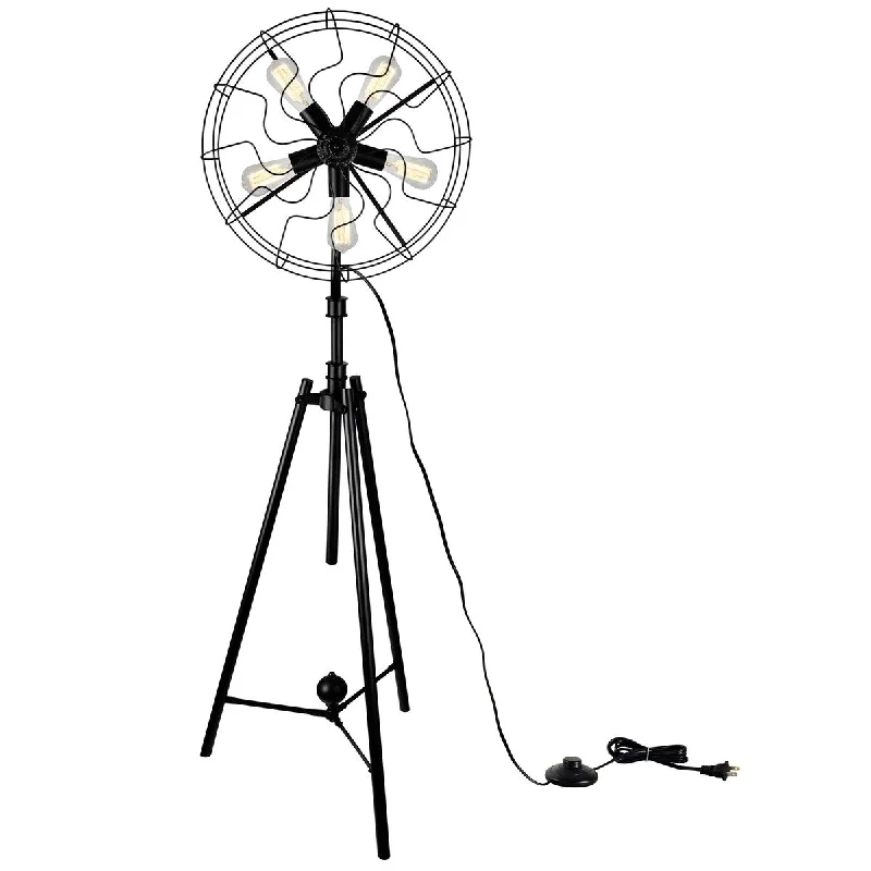 Metal Floor Lamp with a Matte Black Finish for a Sleek LookPamela 5 Light Floor Lamp With Black Finish Metal Floor Lamp with a Matte Black Finish for a Sleek LookPamela 5 Light Floor Lamp With Black Finish