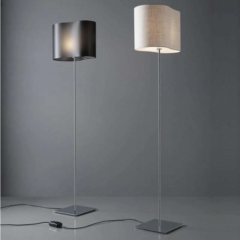 Glass Floor Lamp with Frosted Shades for Soft Diffused LightPeggy Floor Lamp