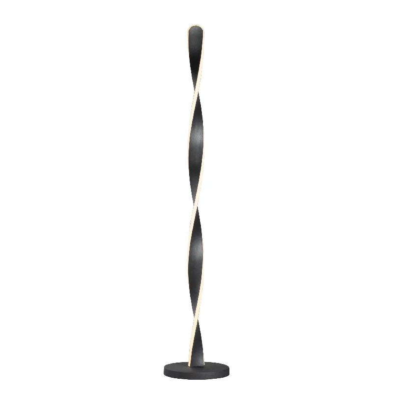 Metal Floor Lamp with a Matte Black Finish for a Sleek LookPirouette Floor Lamp