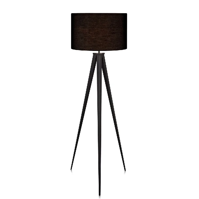 USB Charging Port Floor Lamp for Convenient Device ChargingRomanza Postmodern Tripod Floor Lamp, 60.25", Black USB Charging Port Floor Lamp for Convenient Device ChargingRomanza Postmodern Tripod Floor Lamp, 60.25", Black
