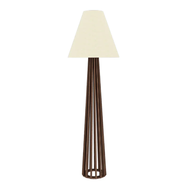 Industrial Style Floor Lamp with Exposed Bulbs for Loft ApartmentsSlatted Cylindrical Dome Floor Lamp 361 Industrial Style Floor Lamp with Exposed Bulbs for Loft ApartmentsSlatted Cylindrical Dome Floor Lamp 361