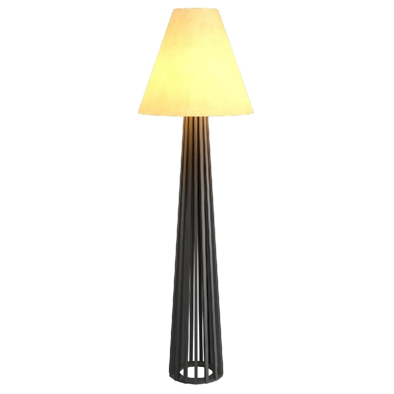 Rustic Farmhouse Style Floor Lamp for Cozy BedroomsSlatted Line 66" Floor Lamp 361