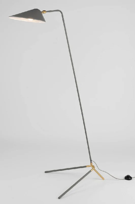 Fabric Floor Lamp with a Linen Shade for a Relaxed AestheticSunderland Floor Lamp