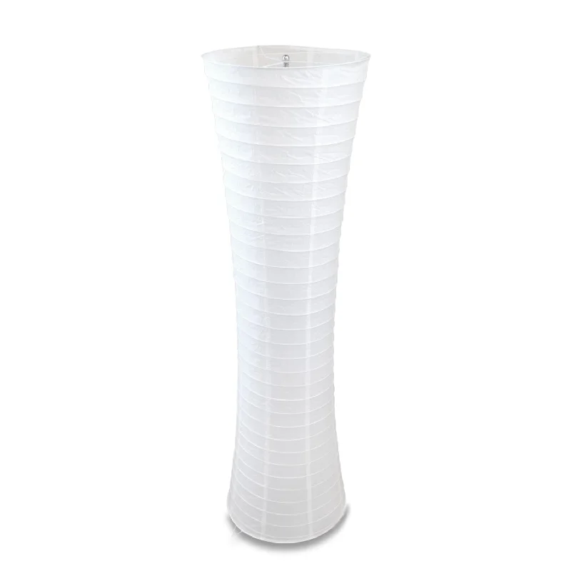 Victorian Style Floor Lamp for Traditional and Elegant Interiors4-FT Cylinder Paper Lantern Floor Lamp Shade - 14-inch x 48-inch (SHADE + FRAME ONLY) Victorian Style Floor Lamp for Traditional and Elegant Interiors4-FT Cylinder Paper Lantern Floor Lamp Shade - 14-inch x 48-inch (SHADE + FRAME ONLY)