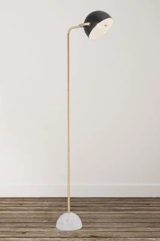 Wood Floor Lamp with Natural Grain for a Warm and Organic FeelTruman Marble Floor Lamp Wood Floor Lamp with Natural Grain for a Warm and Organic FeelTruman Marble Floor Lamp