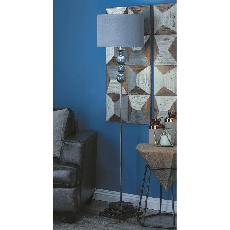 Industrial Style Floor Lamp with Exposed Bulbs for Loft ApartmentsUrban Designs Spheres Glass Ball 64-inch Floor Lamp