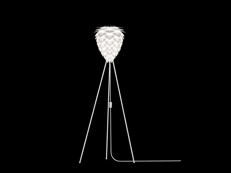 Industrial Style Floor Lamp with Exposed Bulbs for Loft ApartmentsVita Conia Mini White Floor Lamp Industrial Style Floor Lamp with Exposed Bulbs for Loft ApartmentsVita Conia Mini White Floor Lamp