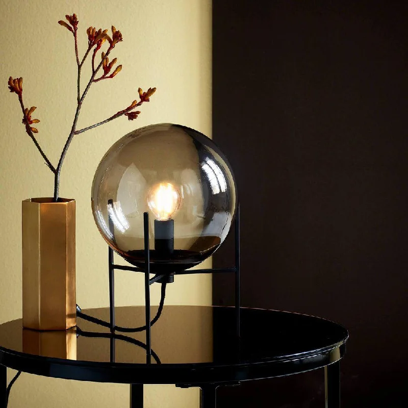 wooden table lamps with natural grain for a warm and organic feelAlton Table Lamp - Smoked Glass - Nordlux wooden table lamps with natural grain for a warm and organic feelAlton Table Lamp - Smoked Glass - Nordlux