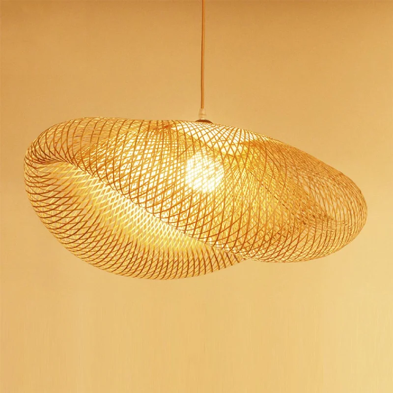 Glass Ceiling Lights with Frosted, Colored, or Etched GlassANKUR CANE HAT BAMBOO PENDANT LIGHT Glass Ceiling Lights with Frosted, Colored, or Etched GlassANKUR CANE HAT BAMBOO PENDANT LIGHT