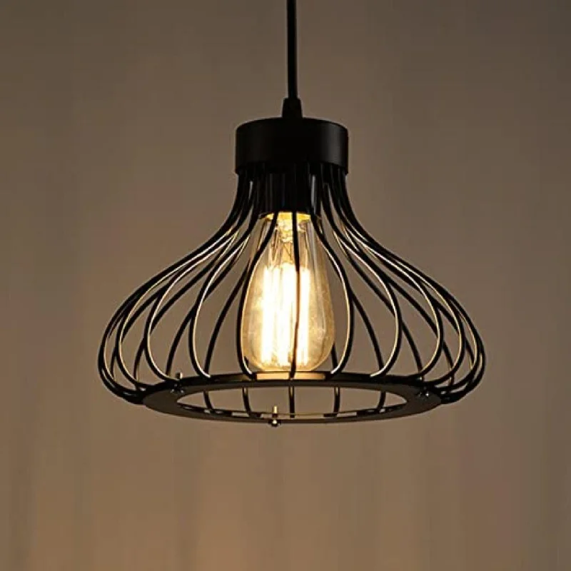 Scandinavian Style Ceiling Lights with Light Wood AccentsANKUR VINTAGE RETRO CAGE HANGING PENDANT LIGHT Scandinavian Style Ceiling Lights with Light Wood AccentsANKUR VINTAGE RETRO CAGE HANGING PENDANT LIGHT