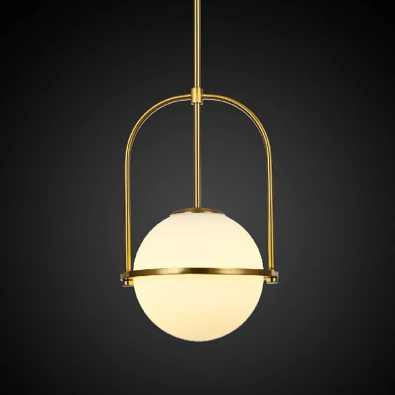 Tropical - Themed Ceiling Lights with Palm - Leaf Shapes and Rattan WrapsANKUR SOMERSET GLASS PENDANT LIGHT