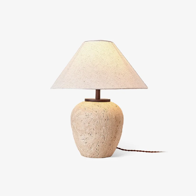 ceramic table lamps with hand painted designs for an artistic touchAoji Table Lamp