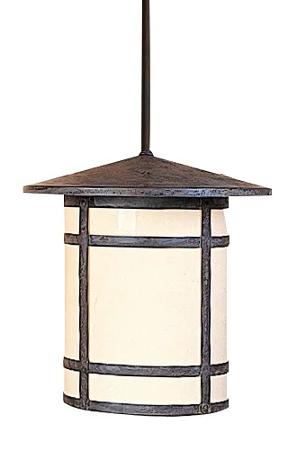 Mediterranean - Style Ceiling Lights with Terra - Cotta and Ceramic DetailsArroyo Lighting BSH-14LCR-MB Berkeley One Light Pendant Outdoor Bronze / Dark Mediterranean - Style Ceiling Lights with Terra - Cotta and Ceramic DetailsArroyo Lighting BSH-14LCR-MB Berkeley One Light Pendant Outdoor Bronze / Dark