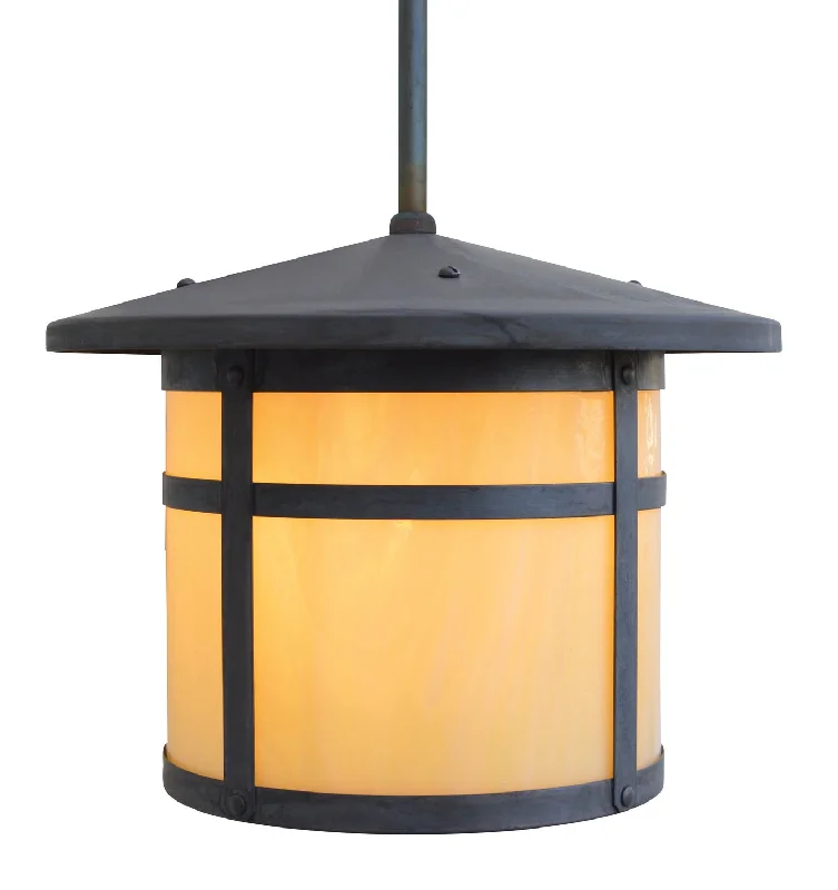 Japanese - Inspired Ceiling Lights with Shoji - Screen - like DiffusersArroyo Lighting BSH-14OF-MB Berkeley One Light Pendant Outdoor Bronze / Dark Japanese - Inspired Ceiling Lights with Shoji - Screen - like DiffusersArroyo Lighting BSH-14OF-MB Berkeley One Light Pendant Outdoor Bronze / Dark