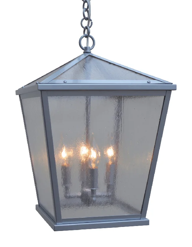 Indian - Themed Ceiling Lights with Intricate Filigree and Mirror WorkArroyo Lighting DEH-13CS-P Devonshire Four Light Pendant Outdoor Pewter, Nickel, Silver Indian - Themed Ceiling Lights with Intricate Filigree and Mirror WorkArroyo Lighting DEH-13CS-P Devonshire Four Light Pendant Outdoor Pewter, Nickel, Silver