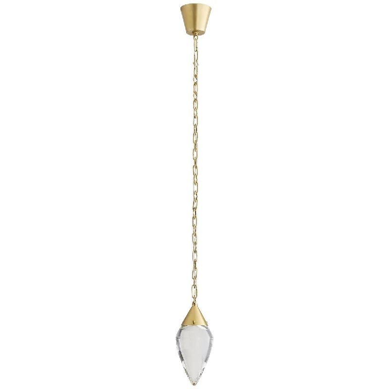 Art Deco Ceiling Lights with Geometric Patterns and Metallic FinishesArteriors Berkley Pendant