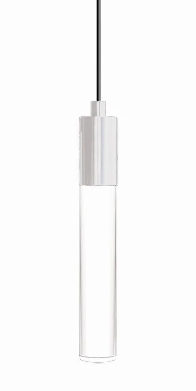 Indian - Themed Ceiling Lights with Intricate Filigree and Mirror WorkBlackjack Lighting SP-LGD-TC-01-WH-30K-3W-SP5 Modern Tall Clear Light Guide Pendant Light White