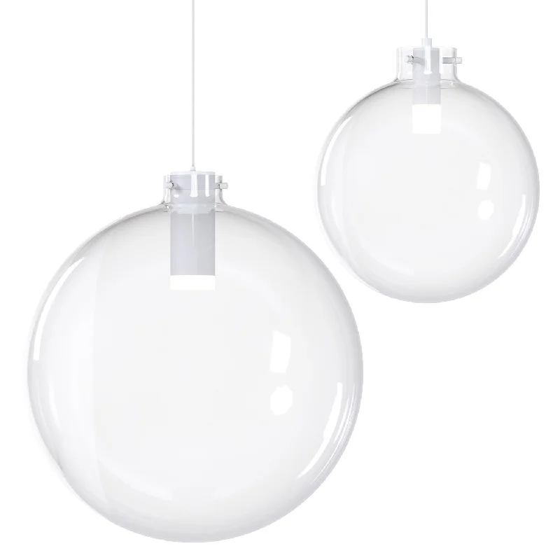 Tropical - Themed Ceiling Lights with Palm - Leaf Shapes and Rattan WrapsBlackjack Lighting SP-SPS-CL-08-WH-30K-3W-SP5 Modern Clear Glass Sphere Pendant Light White Tropical - Themed Ceiling Lights with Palm - Leaf Shapes and Rattan WrapsBlackjack Lighting SP-SPS-CL-08-WH-30K-3W-SP5 Modern Clear Glass Sphere Pendant Light White