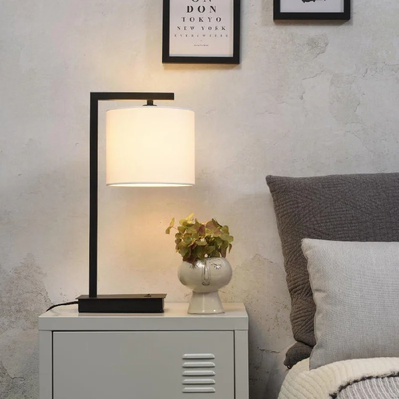 modern minimalist table lamps for contemporary living roomsBoston Table Lamp - White - Its About RoMi