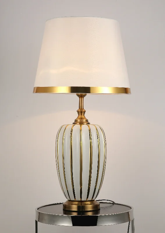 asian inspired table lamps with bamboo accents for a zen atmosphereCERA M Table Lamp