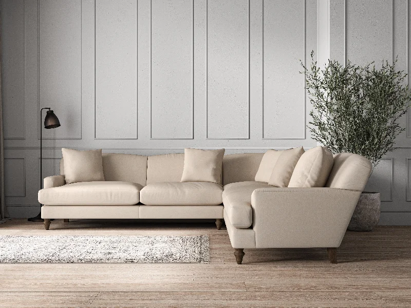 Contemporary Ceiling Lights with Unique, Abstract ShapesDeni Grand Corner Sofa - Recycled Cotton Natural