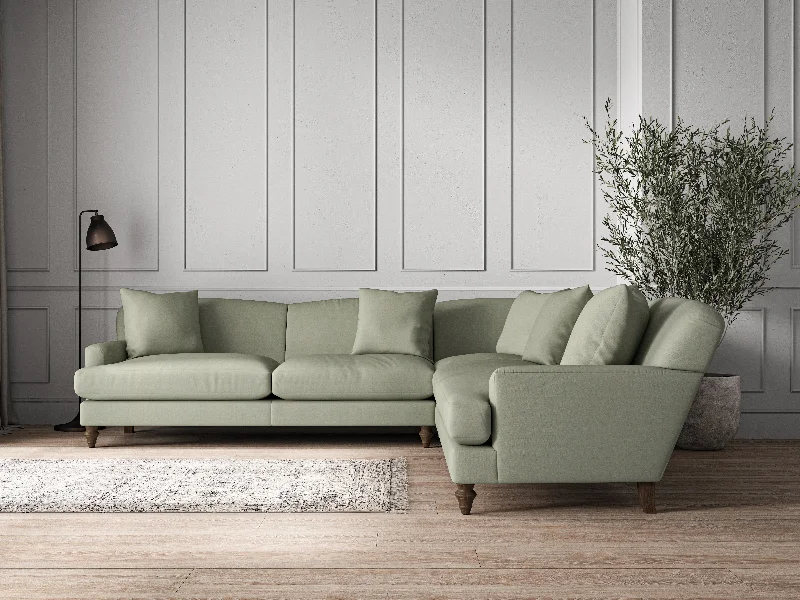 Japanese - Inspired Ceiling Lights with Shoji - Screen - like DiffusersDeni Grand Corner Sofa - Recycled Cotton Seaspray