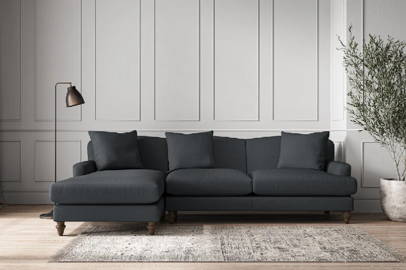 Japanese - Inspired Ceiling Lights with Shoji - Screen - like DiffusersDeni Large Left Hand Chaise Sofa - Recycled Cotton Thunder Japanese - Inspired Ceiling Lights with Shoji - Screen - like DiffusersDeni Large Left Hand Chaise Sofa - Recycled Cotton Thunder
