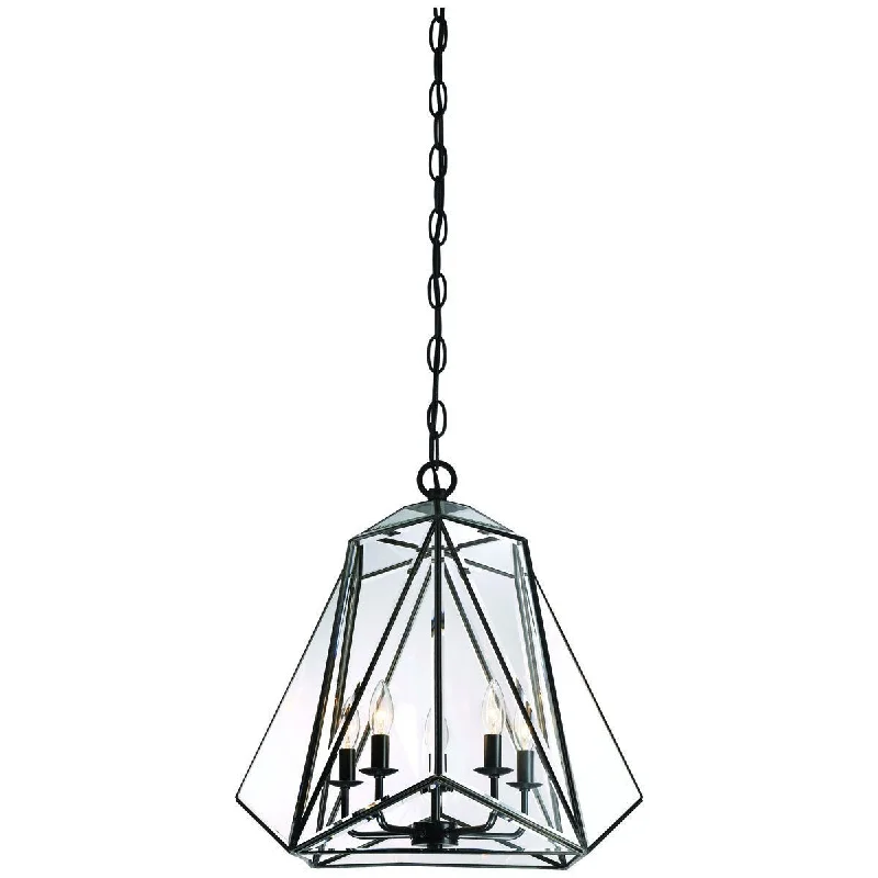 Bohemian Ceiling Lights with Beads, Tassels, and Colorful GlassEurofase DESIGNWL2017 Glacier 5-Light Lantern Bohemian Ceiling Lights with Beads, Tassels, and Colorful GlassEurofase DESIGNWL2017 Glacier 5-Light Lantern