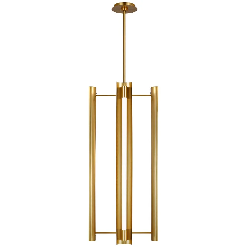 Industrial Style Ceiling Lights with Exposed Bulbs and Metal CagesFeiss Carson 4-Light Tall Pendant Industrial Style Ceiling Lights with Exposed Bulbs and Metal CagesFeiss Carson 4-Light Tall Pendant