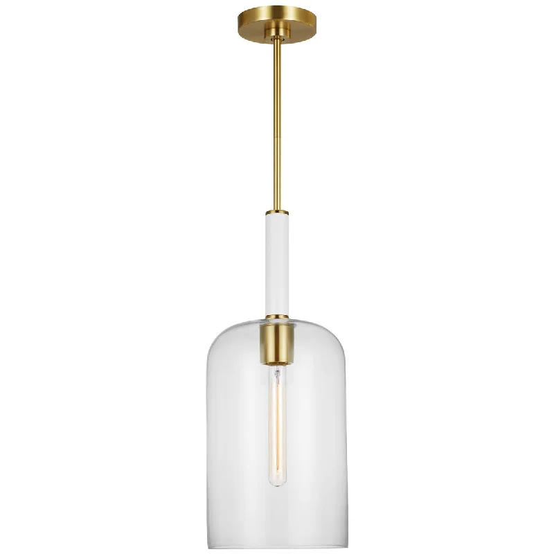 Moroccan Ceiling Lights with Colorful Stained Glass and Geometric CarvingsFeiss Kate Spade New York Monroe Cylinder Pendant