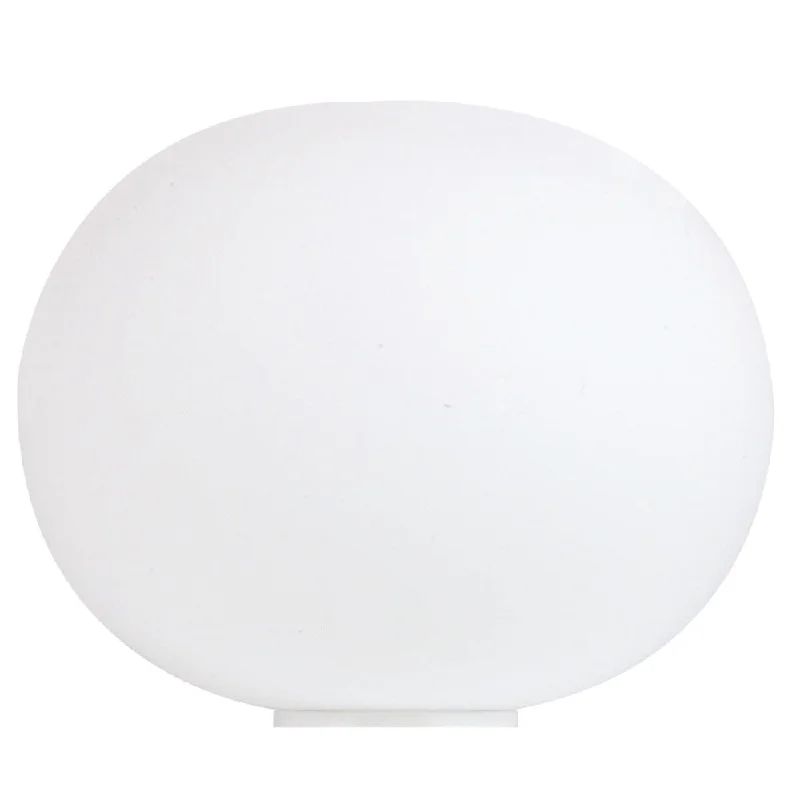 metal table lamps with a matte black finish for a sleek appearanceglo-ball basic table lamp | flos