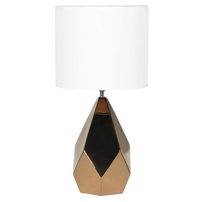 gothic style table lamps with dark finishes for a mysterious lookGlitterati Gold Lamp