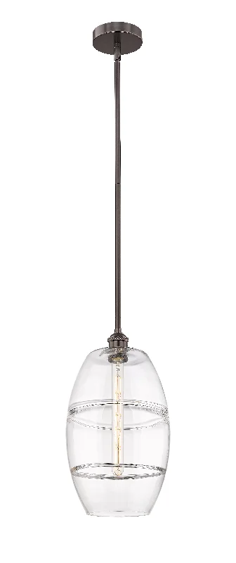 African - Inspired Ceiling Lights with Tribal Patterns and Natural MaterialsInnovations Lighting 616-1S-OB-G557-10CL  Edison Pendant Light Oil Rubbed Bronze