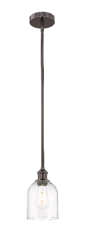 Gothic Ceiling Lights with Dark Metalwork and Pointed ArchesInnovations Lighting 616-1S-OB-G558-6CL  Edison Pendant Light Oil Rubbed Bronze