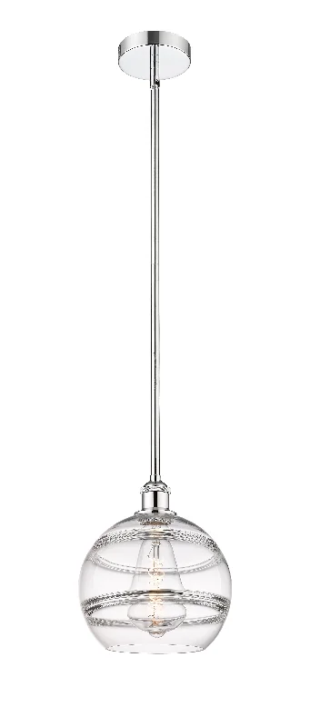 Industrial Style Ceiling Lights with Exposed Bulbs and Metal CagesInnovations Lighting 616-1S-PC-G556-10CL  Edison Pendant Light Polished Chrome