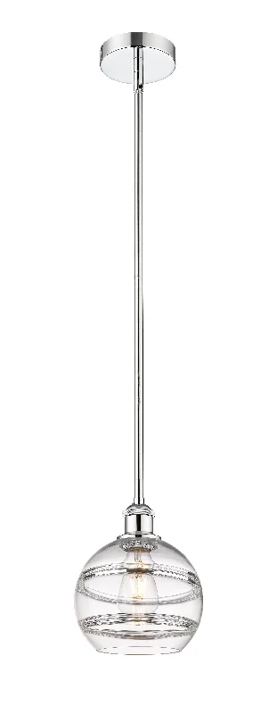 Art Nouveau Ceiling Lights with Organic, Flowing ShapesInnovations Lighting 616-1S-PC-G556-8CL  Edison Pendant Light Polished Chrome