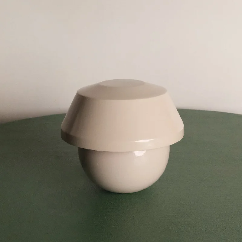 coastal style table lamps with nautical elements for beach housesLamplet Joan - Beige on Beige Table Lamp