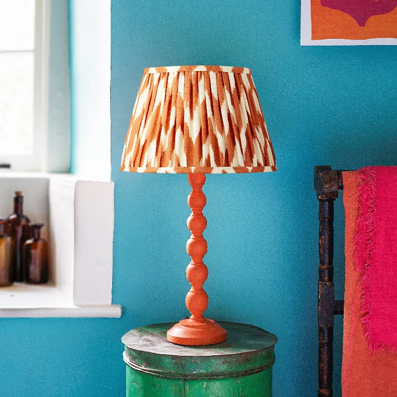crystal table lamps with dazzling prisms for a glamorous effectLillee table lamp in wood with a orange finish crystal table lamps with dazzling prisms for a glamorous effectLillee table lamp in wood with a orange finish