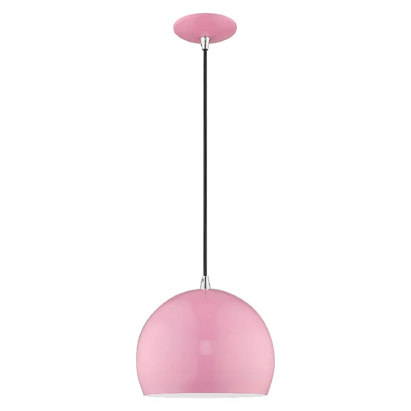 Metal Ceiling Lights in Brass, Copper, Stainless Steel, and IronOne Light Mini Pendant