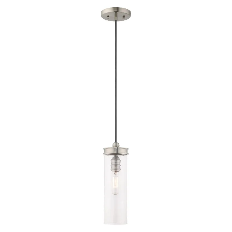 Art Deco Ceiling Lights with Geometric Patterns and Metallic FinishesDevoe Mini Pendant