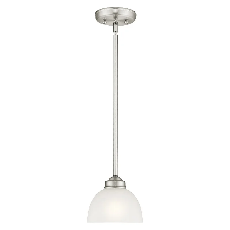 Tropical - Themed Ceiling Lights with Palm - Leaf Shapes and Rattan WrapsSomerset Mini Pendant