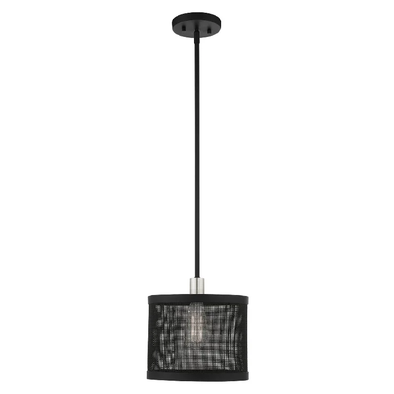 Tropical - Themed Ceiling Lights with Palm - Leaf Shapes and Rattan WrapsIndustro Pendant